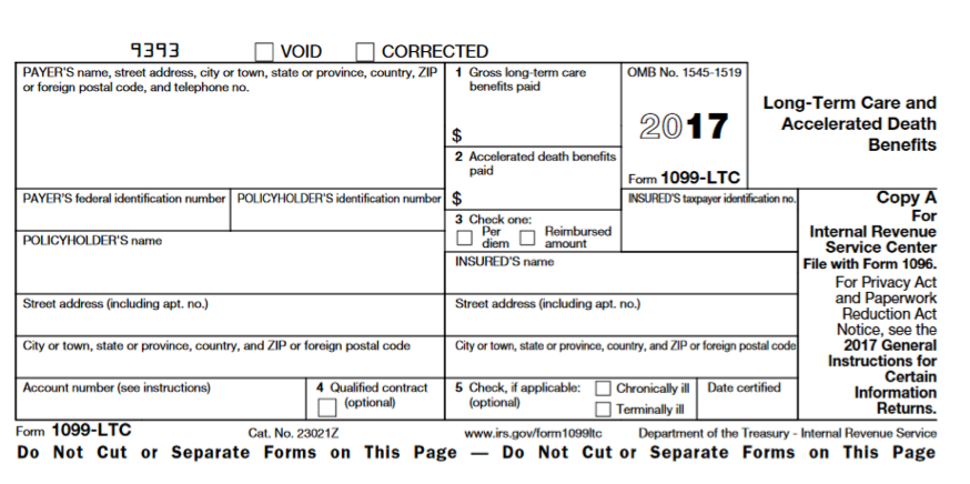 What does it mean in care of name deals taxes